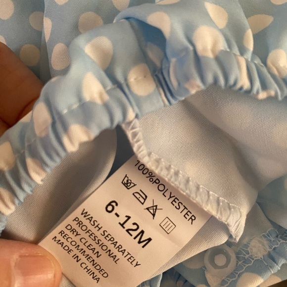 New Smocked Cupcake Bubble Romper - Picture 8 of 9